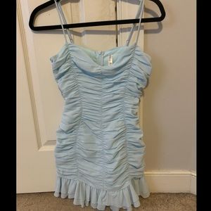 Lucy in the Sky Remi Ruched Bodycon Dress Size Small